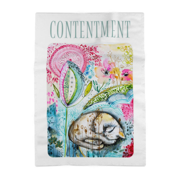 Contentment _ A Gathering Joy Tea Towel