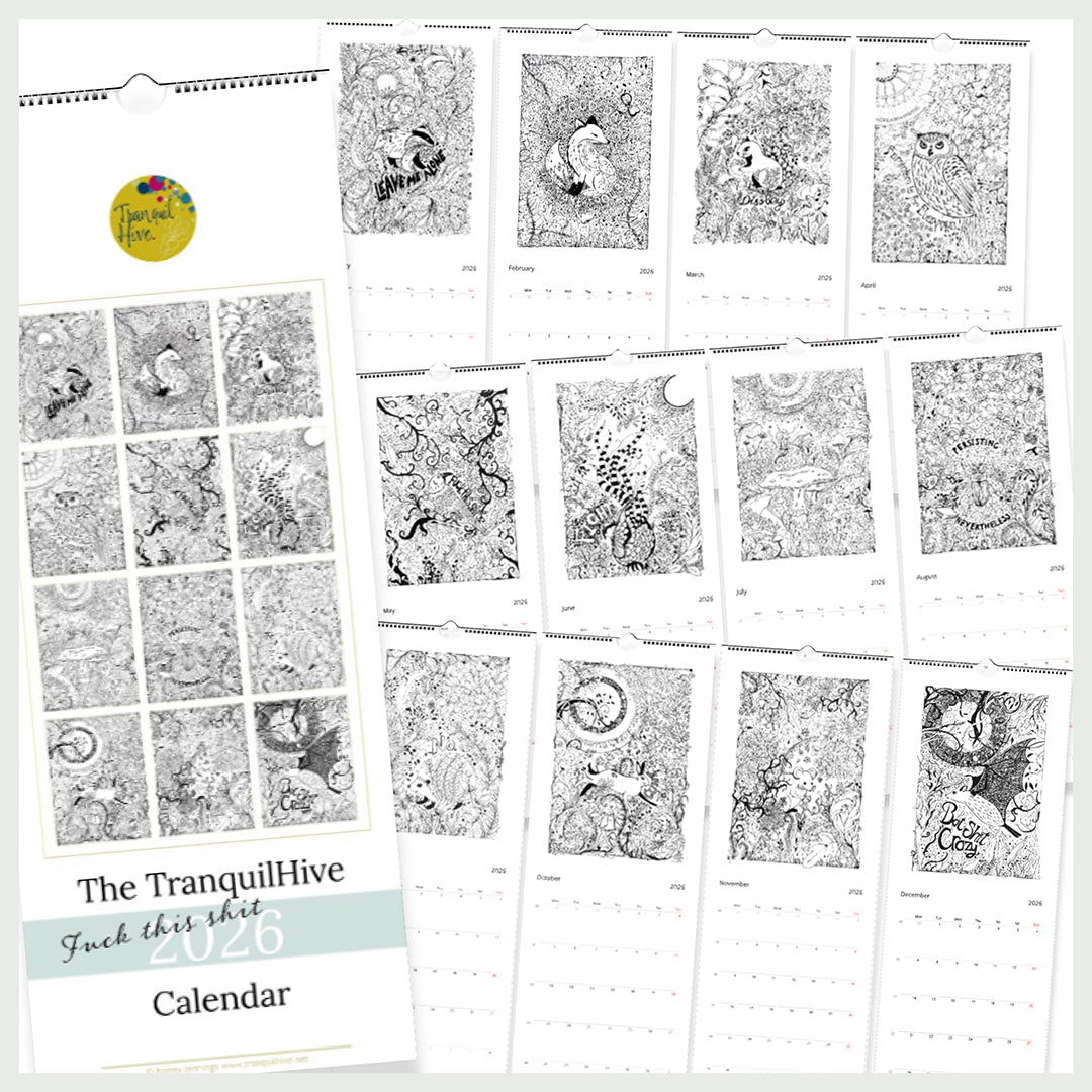 F£$%k this Sh£$% Calendar Woodland Creatures