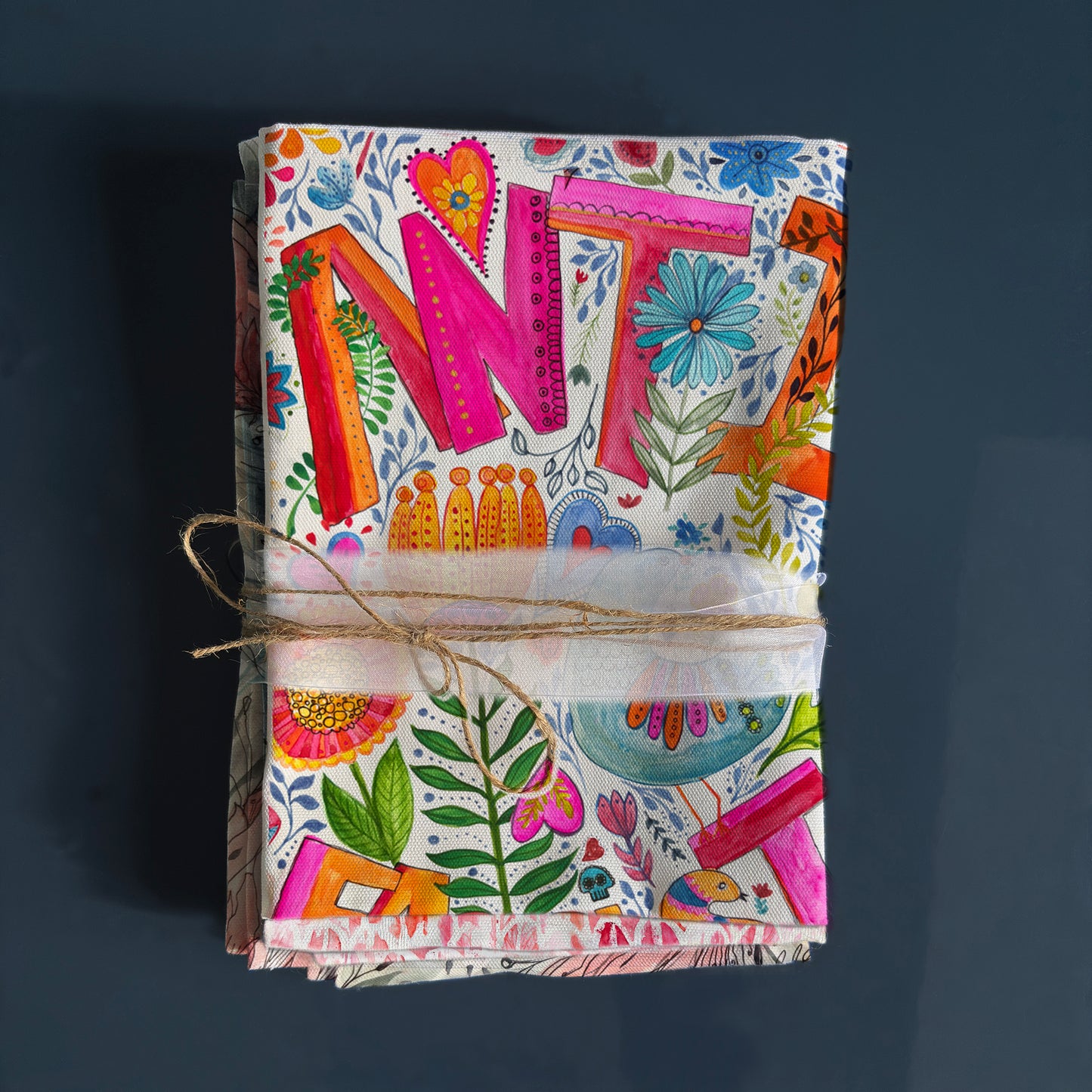 Antifa, 100% cotton tea towels by Bonny Jennings