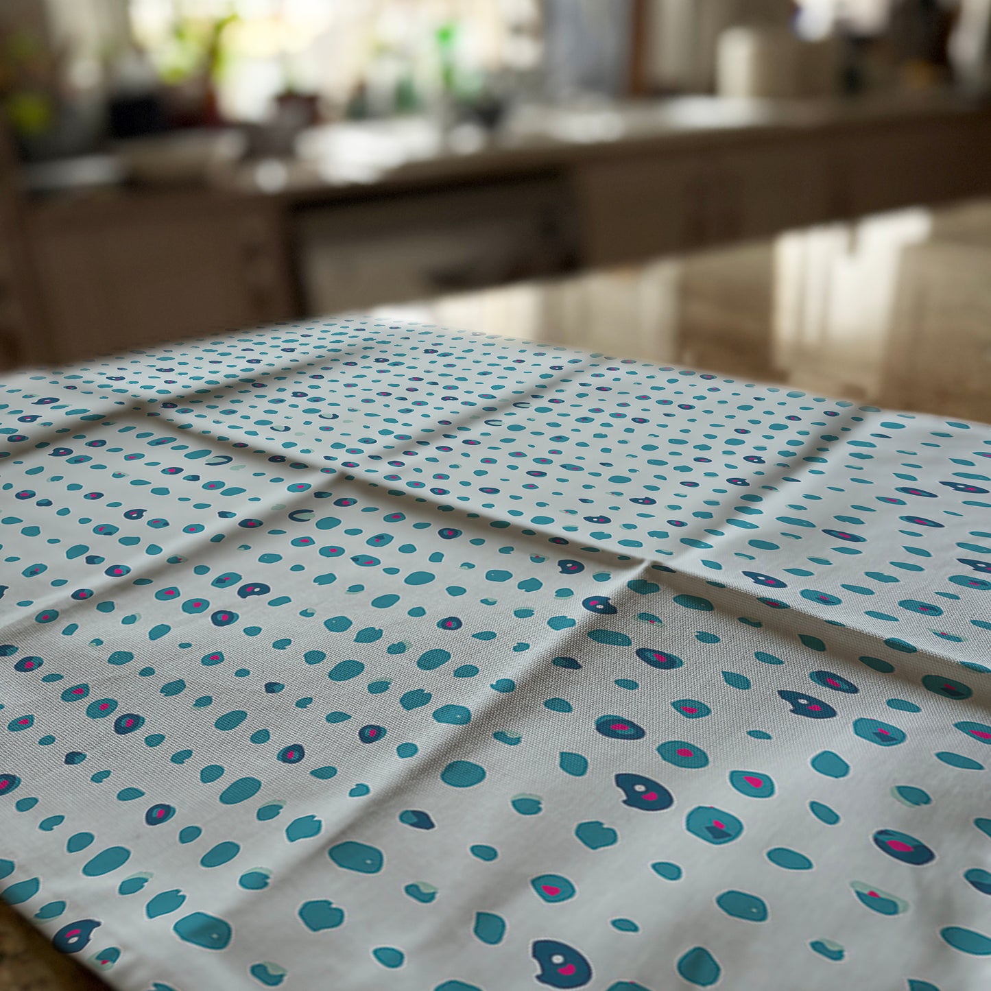 Summer Rain Tea Towel – 100% Cotton, Artist Designed