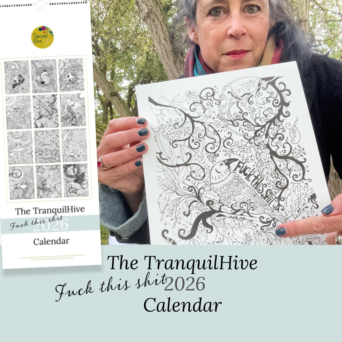 F£$%k this Sh£$% Calendar Woodland Creatures