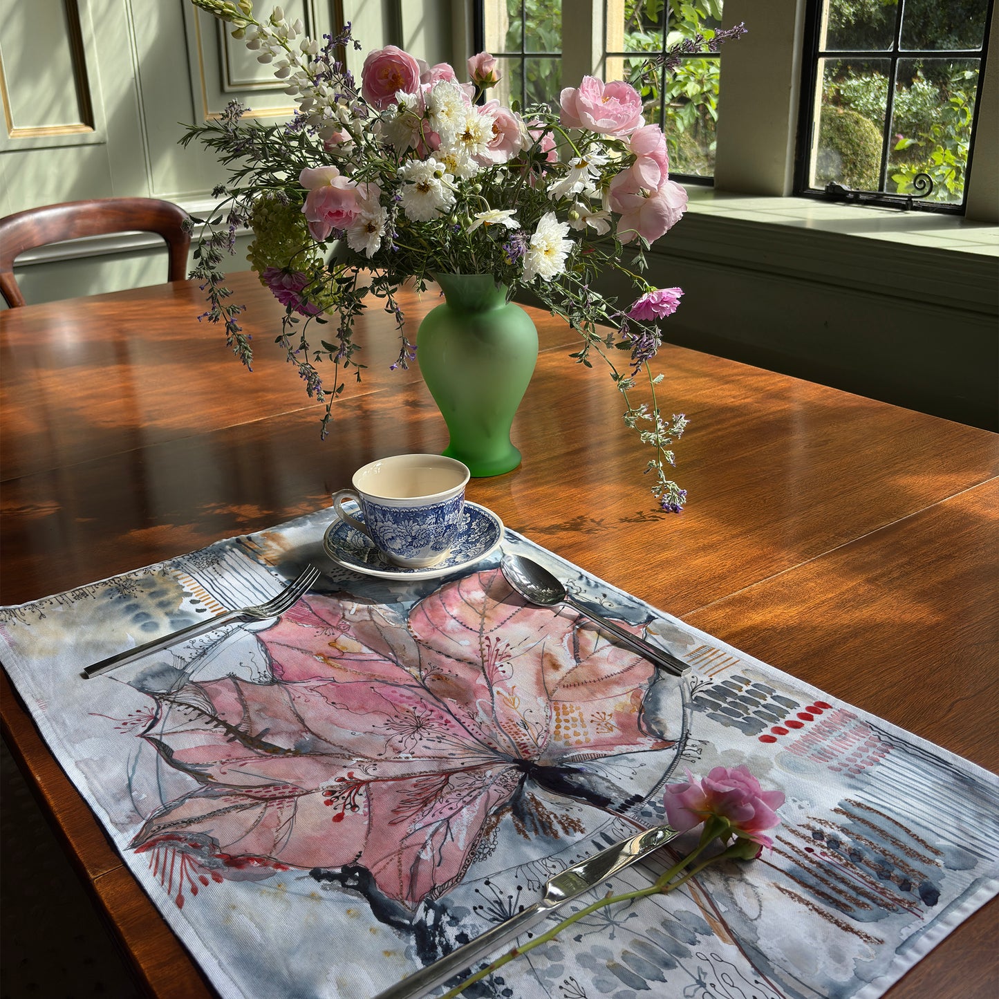 Woodland Maple Leaf – 100% Cotton, Artist Designed Tea Towel